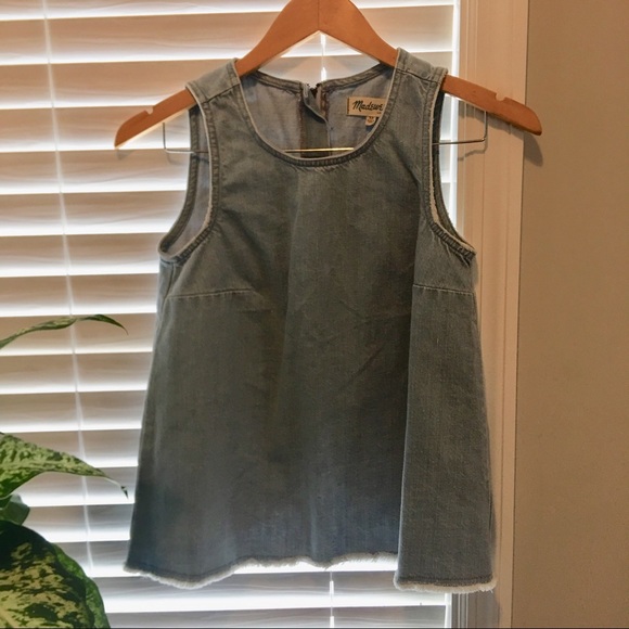 Madewell Tops - Madewell Denim Tank